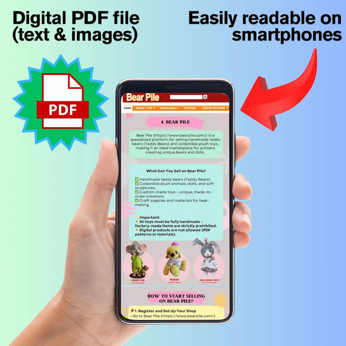 Mobile-friendly view of the guide on smartphone – PDF promo image
