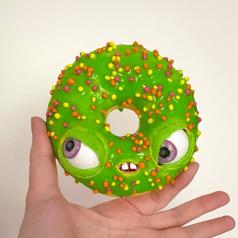 The Complete Step-by-Step DIY Guide: "Create Funny Papier-Mâché Donuts with Expressive Faces"