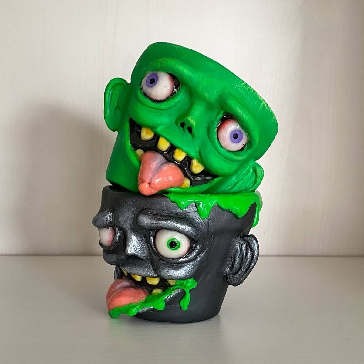 Monster Plant Pot – Fun and Spooky Home Decor