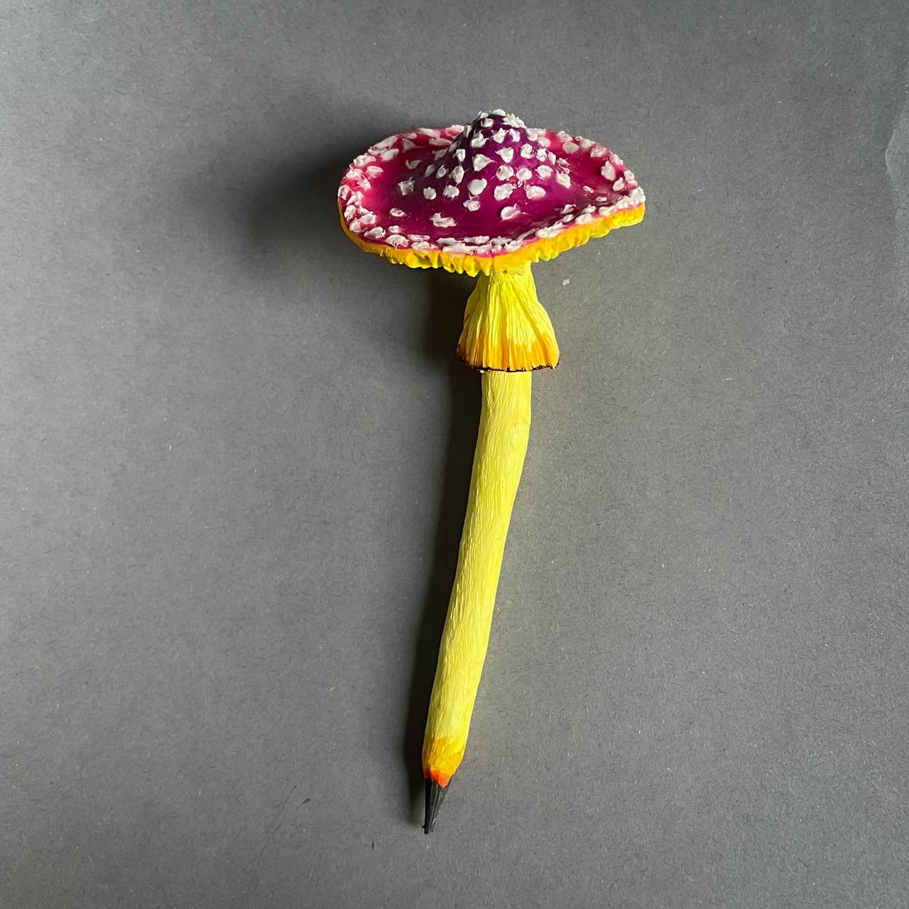 Mushroom Amanita Pencil (different color, shape and set)