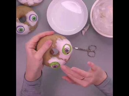 DIY Video Course:  Make Fun Papier-Mâché Donuts + Bonus PDF Guide