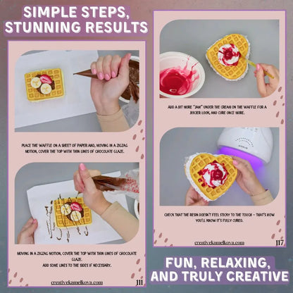 Simple steps, stunning results – fun and relaxing papier-mâché waffle trinket box craft